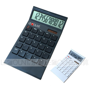 12 chiffres Calculatrice de bureau Dual Power Desktop (LC296-12D)